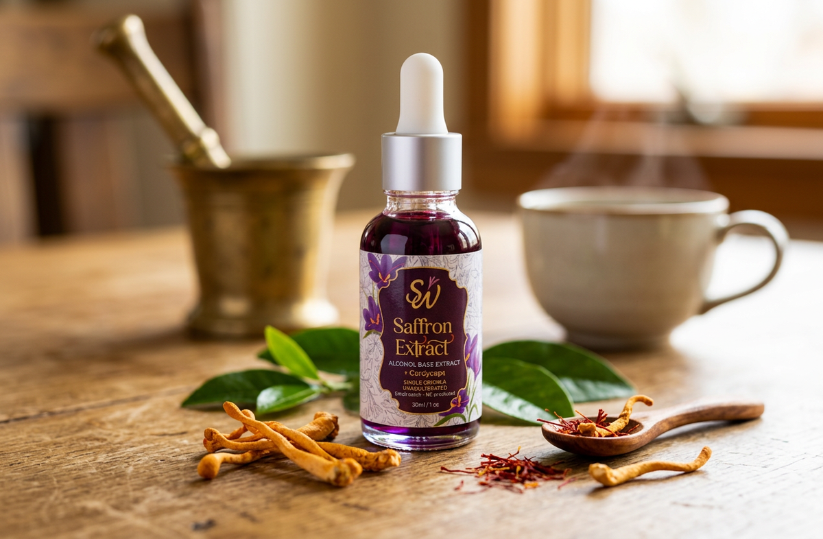 Evening Saffron + Cordyceps